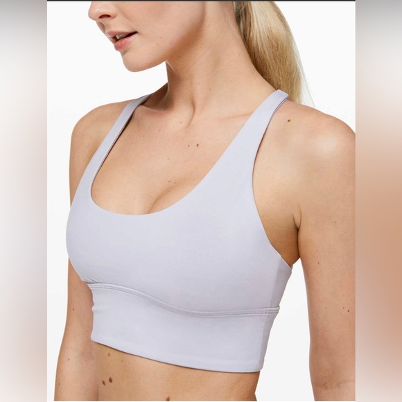lululemon athletica Other - Lululemon Free To Be Moved Bra Silver Lilac Sz 10!